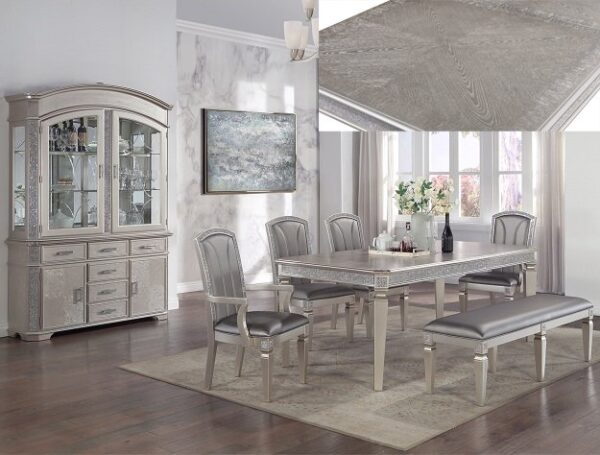 2200-4282-8PA KLINA LEG TABLE DINING GROUP