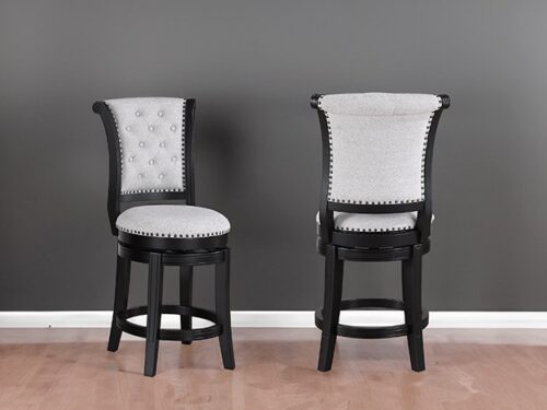2992DV-24 GRANVILLE SWIVEL PUB STOOL DOVE K/D