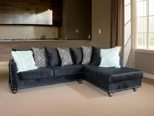 S315 Black Sectional