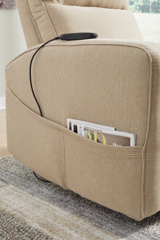 Ashley 9370312 - Power Lift Recliner (Heat/Massage)