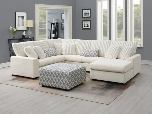 S1801 Brady Sectional (Beige)