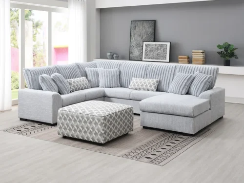 S1801 Brady Sectional (Grey)
