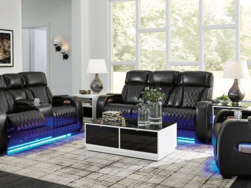 U271-06 Power Reclining Set (Genuine Leather + Air Massage)